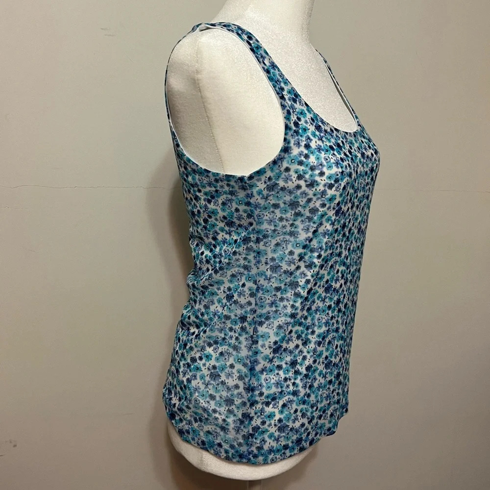New York and Company Y2K  2pc sheer floral top/blouse. B2 - Picture 5 of 11